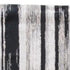 4' X 6' Black Silver and Gray Abstract Power Loom Area Rug